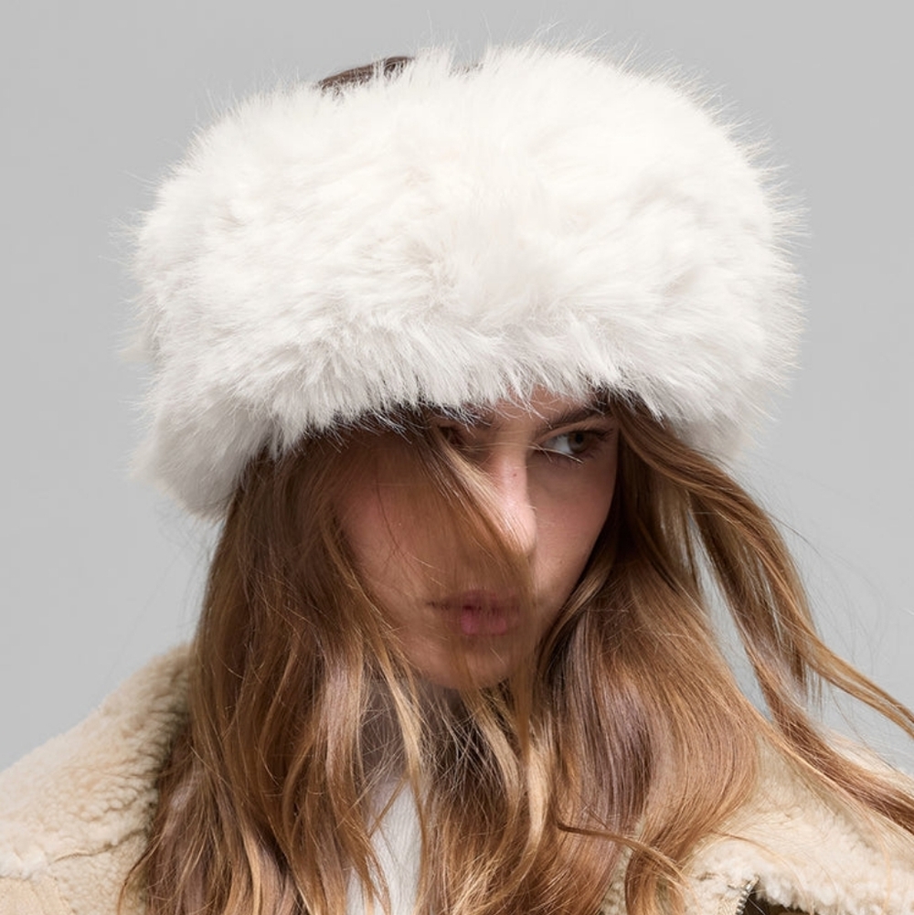 Alo Opulent Faux Fur Wintersun Headband